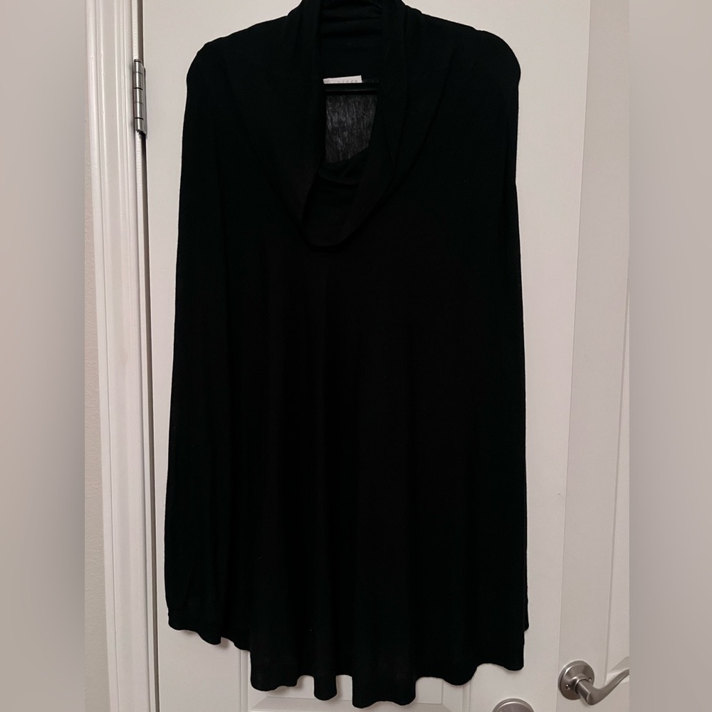 HINGE ~ Super Soft! Angora Bunny Hair Blended Pullover Poncho Top